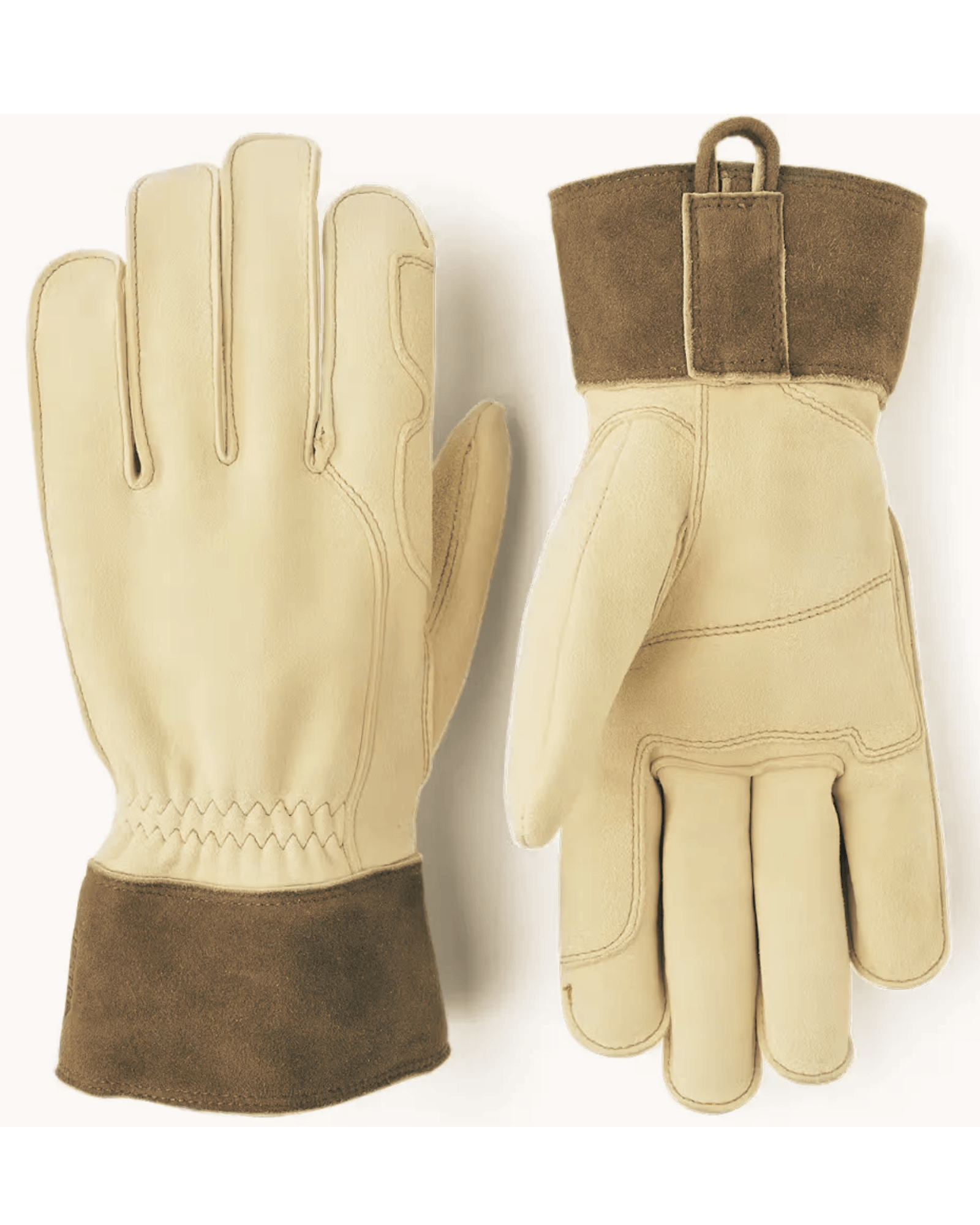 Unisex, M Chamois Ranch Glove-beige, Hestra 3001470-400